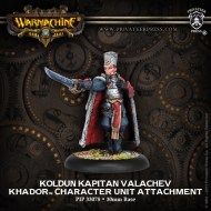 koldun kapitan valachev khador character unit attachment